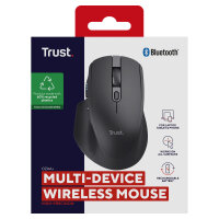 Trust Ozaa+ Multi-Connect Wireless Mouse Black