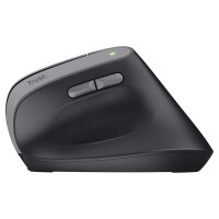 Trust Bayo II ergonomisch - Rechargeable - Rechtshänder - kabellos - schwarz