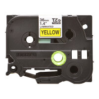 BROTHER P-Touch TZE-661 schwarz auf gelb 36mm