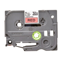 BROTHER P-Touch TZE-421 schwarz auf rot 9mm