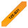 BROTHER P-Touch TZE-B31 schwarz auf neon orange 12mm