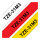 BROTHER TZE31M3 Schriftbandkassette 12mmx8m 3er Pack TZ231 weiss schwarz TZ431 rot schwarz TZ631 gelb schwarz laminiert