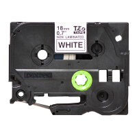 BROTHER P-Touch TZE-N241 schwarz auf weiss 18mm