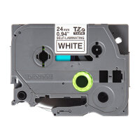 BROTHER TZeSL251 tape Black on White 24mm