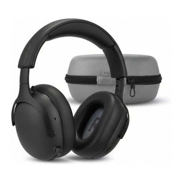Medion LIFE HX-1 Plus Over Ear-Kopfhörer schwarz
