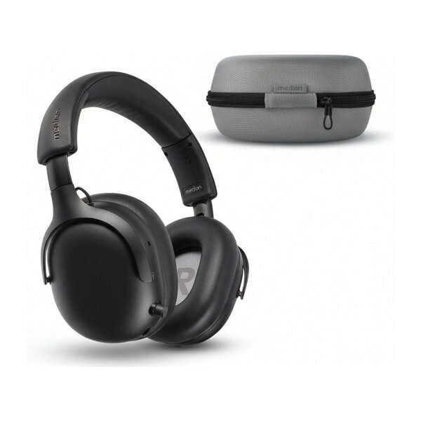 Medion LIFE HX1-Pure Over Ear-Kopfhörer schwarz