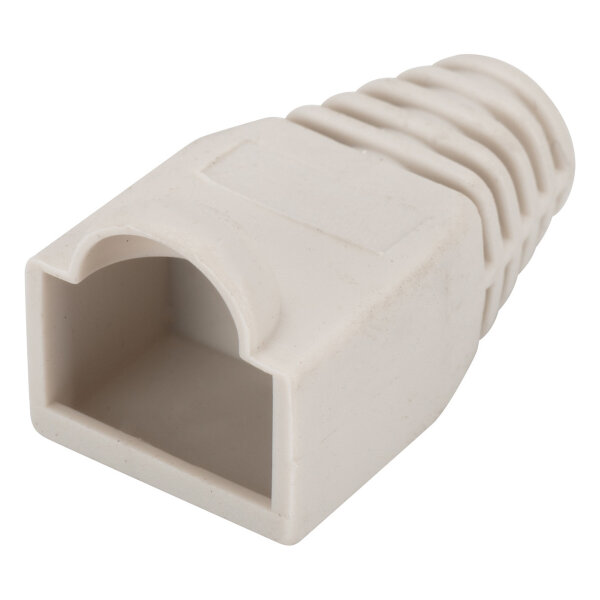 DIGITUS Knickschutztüllen für RJ45 Stecker, 8P8C grau