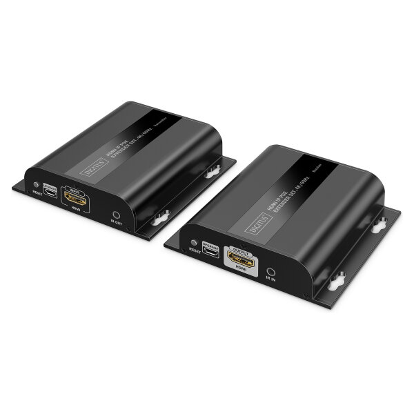 DIGITUS Extender Set HDMI IP PoE 4K/60Hz schwarz