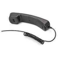 DIGITUS Telefonhörer USB-A, für Skype, Kabel 1.8-1.9m