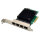 DIGITUS Netzwerkkarte 4Port RJ45 RTL8125B 2,5GBits ServerNIC