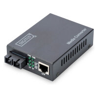 DIGITUS Medienkonverter Fast Ethernet RJ45/SC Singlemode