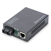 DIGITUS Medienkonverter Fast Ethernet RJ45/SC Multimode