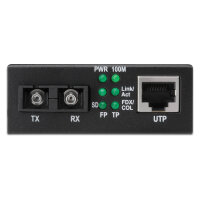 DIGITUS Medienkonverter Fast Ethernet RJ45/SC Multimode