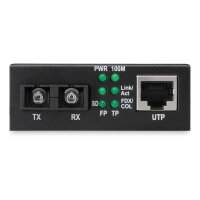 DIGITUS Medienkonverter Fast Ethernet RJ45/SC Multimode
