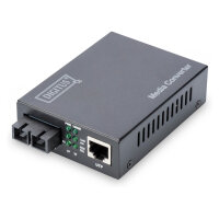 DIGITUS Medienkonverter Gigabit RJ45/SC Singelmode