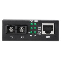 DIGITUS Medienkonverter Gigabit RJ45/SC Singelmode