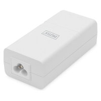 DIGITUS Gigabit Ethernet PoE Injektor 802.3at 30W weiß