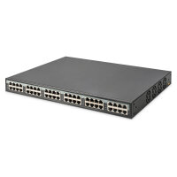 DIGITUS POE + Injector 24 Port Gigabit Professional 10G 370W