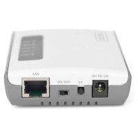 DIGITUS 2-Port USB2.0 Wireless Multif. Netw.Server,300Mbps