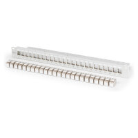 DIGITUS Patchpanel 1HE 24xCat6A Keystone Module geschirmt gr