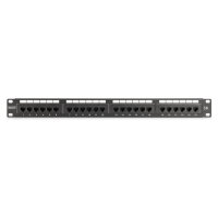 DIGITUS Patchpanel 1U 24-Port LSA Cat6 8P8C ungeschirmt