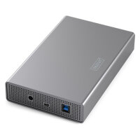 DIGITUS Festplattengehäuse USB3.0 3,5" SATA...