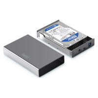 DIGITUS Festplattengehäuse USB3.0 3,5" SATA Aluminium