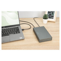 DIGITUS Festplattengehäuse USB3.0 3,5" SATA Aluminium