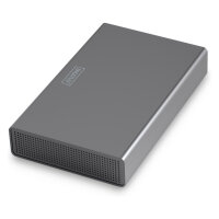DIGITUS Festplattengehäuse USB3.0 3,5" SATA Aluminium