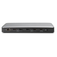 Docking USB-C->HDMI,DP,USBA,USBC,RJ45,DC,Audio silbe