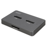 Docking USB-C->NVMe SSD,SATA SSD, SD