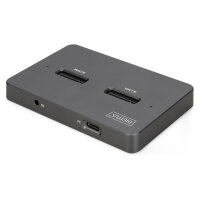 Docking USB-C->NVMe SSD,SATA SSD, SD