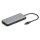 Docking USB-C->HDMI,USB3.0,RJ45,SD,MicroSD,CPD Alu s