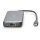 Docking USB-C->HDMI,USB3.0,RJ45,SD,MicroSD,CPD Alu s
