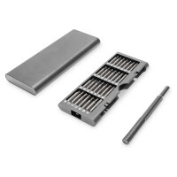 DIGITUS Schraubendreher Feinmechanik 57-teilig silber