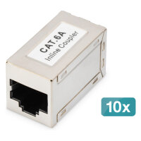 DIGITUS Modular Kupplung CAT 6A geschirmt - 10 Stk.