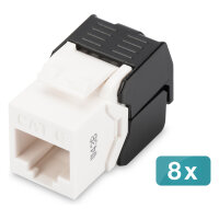 DIGITUS Keystone Jack Cat6/RJ45->LSA ungeschirmt...