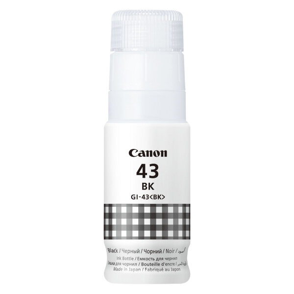 Canon Tintenflasche GI-43BK Schwarz (60ml)