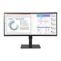 86,4cm/34 (3440x1440) LG 34BQ77QC 21:9 5ms IPS HDMI USB-C...