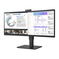 86,4cm/34 (3440x1440) LG 34BQ77QC 21:9 5ms IPS HDMI USB-C UWQHD Black