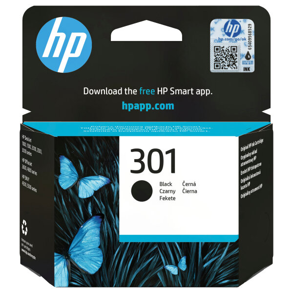 HP Tinte 301 CH561EE Schwarz