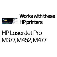 HP Toner 410A CF410A Schwarz