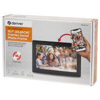 Denver Frameo PFF-1021 schwarz 25,4cm (10,1 ) 16GB
