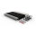 Patchbox patchbox.one Kabeleinzugssystem 8RU/STP (0,8 m) mit 24 Kassetten, Patchkabel Cat. 6a, U/FTP, PoE, Kabel grau