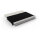 Patchbox patchbox.one Kabeleinzugssystem 8RU/STP (0,8 m) mit 24 Kassetten, Patchkabel Cat. 6a, U/FTP, PoE, Kabel weiß