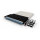 Patchbox patchbox.one Kabeleinzugssystem 30RU/STP (1,8 m) mit 24 Kassetten, Patchkabel Cat. 6a, U/FTP, PoE, Kabel blau