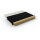 Patchbox patchbox.one Kabeleinzugssystem 8RU/STP (0,8 m) mit 24 Kassetten, Patchkabel Cat. 6a, U/FTP, PoE, Kabel gelb