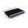 Patchbox patchbox.one Kabeleinzugssystem 8RU/STP (0,8 m) mit 24 Kassetten, Patchkabel Cat. 6a, U/FTP, PoE, Kabel violett