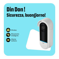 Omajin by Netatmo Kabellose Überwachungskamera - Akku - Indoor & Outdoor - weiß