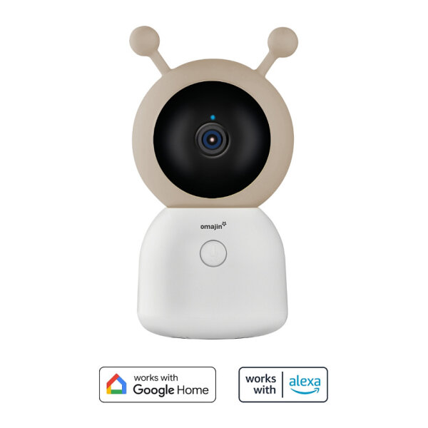 Omajin by Netatmo Babyphone Kamera - Akku - 2-Wege-Audio - weiß